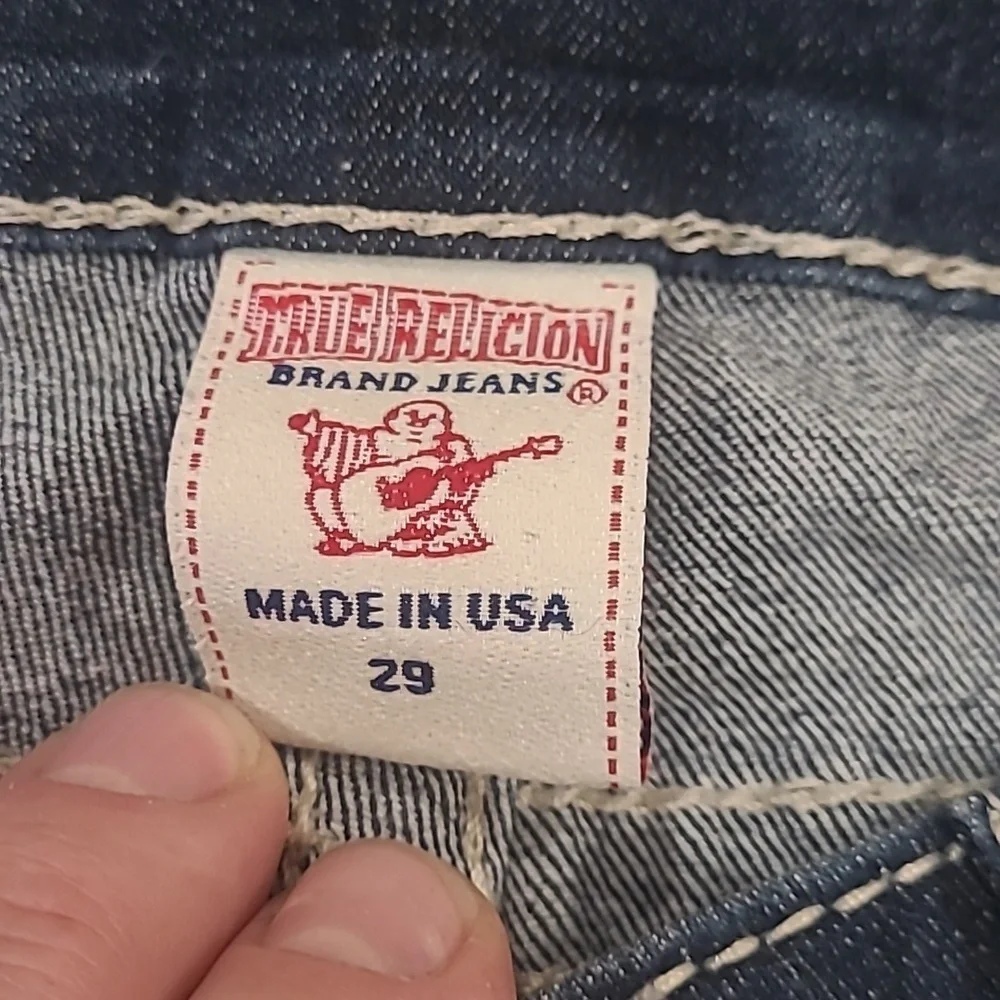 TRUE RELIGION WORLD TOUR ICONIC WOMENS SKINNY JEANS 28 - Picture 4 of 12